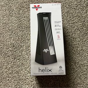 Vornado black desktop fan